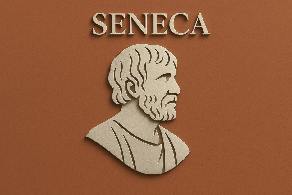 セネカの肖像ロゴ | ストア派哲学者 Seneca の名言と人生論 | meigen89.com 名言・格言サイト