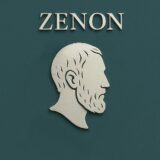 ゼノンの肖像ロゴ | ストア派哲学の創始者 Zenon of Citium | meigen89.com 名言・格言サイト