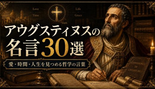 アウグスティヌスの名言30選｜愛・時間・人生を見つめる哲学の言葉