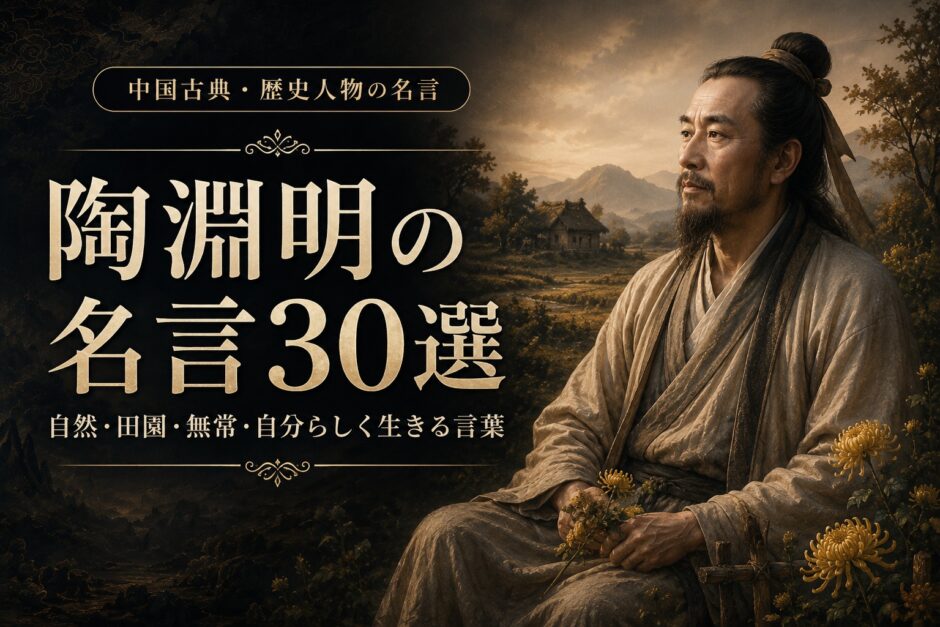 曹操の肖像と「曹操の名言30選」の文字を配したアイキャッチ画像