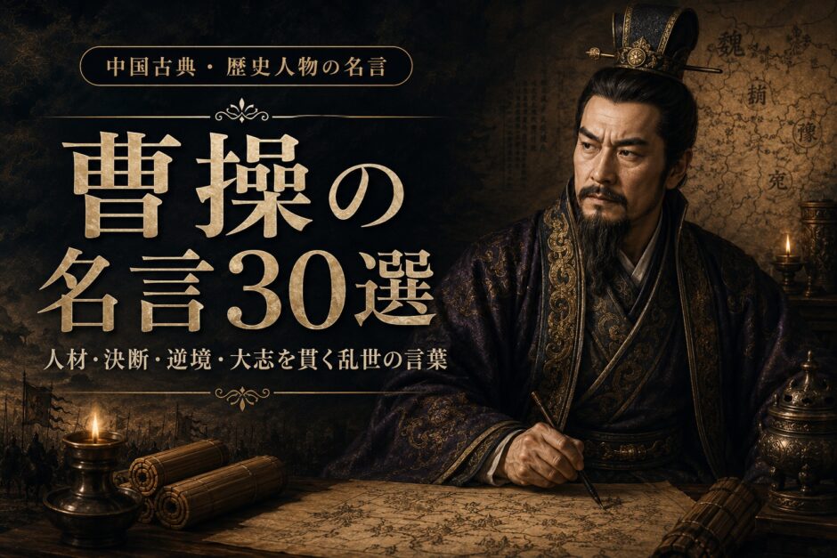 陶淵明の肖像と「陶淵明の名言30選」の文字を配したアイキャッチ画像