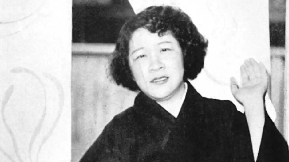 林芙美子本人の1951年肖像