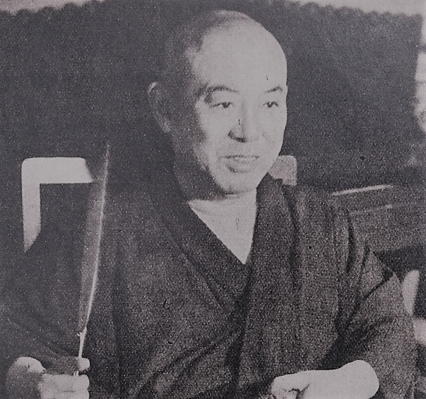 1948年の谷崎潤一郎本人肖像