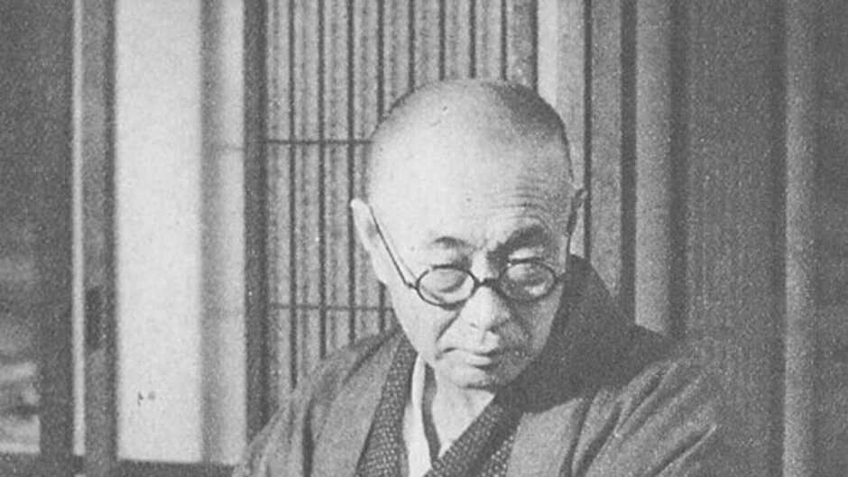 小川未明本人の1948年肖像