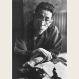 室生犀星本人の1948年肖像