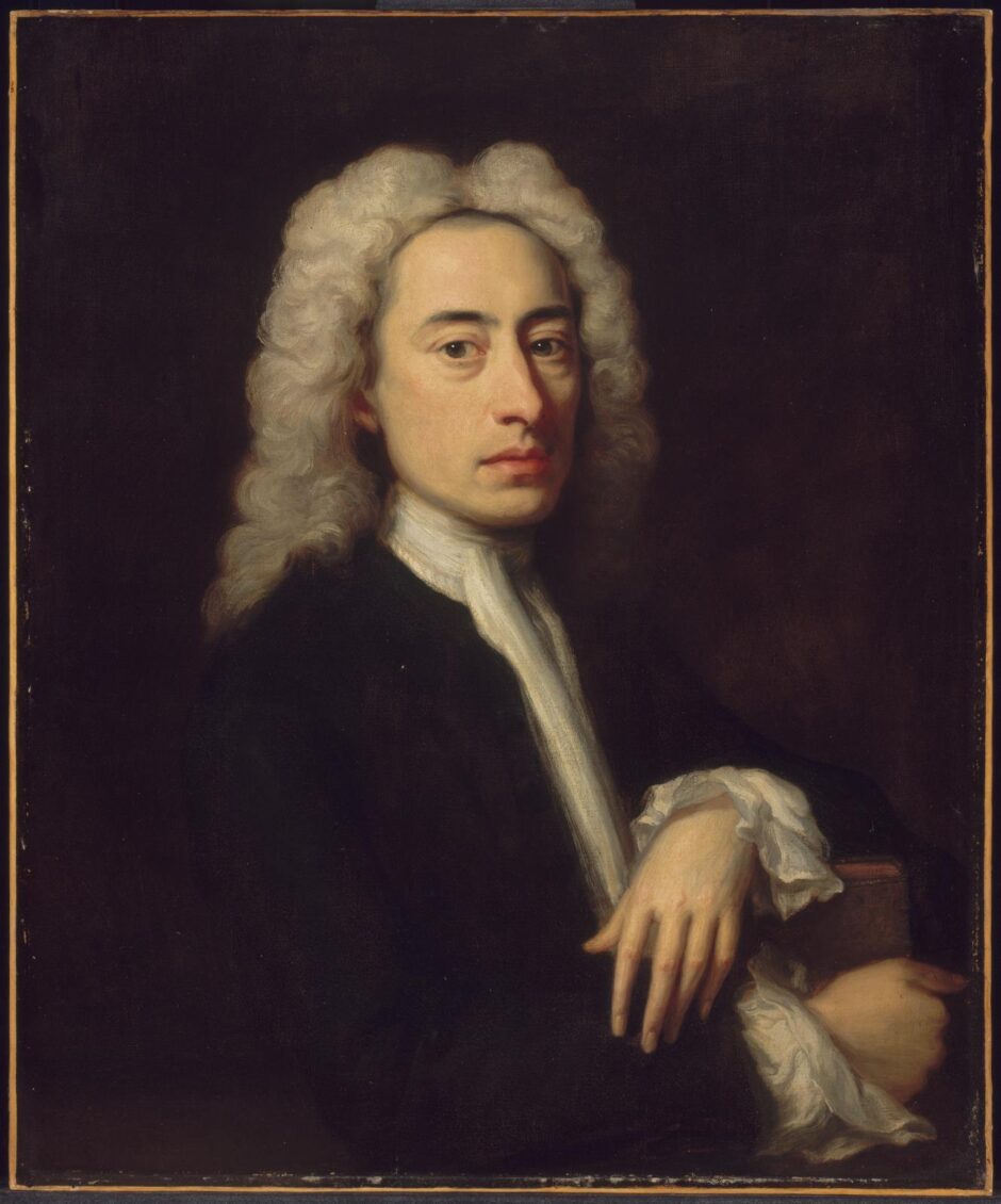 アレキサンダー・ポープ本人の肖像画