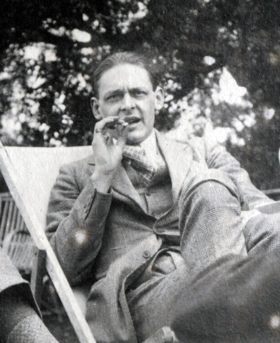 T・S・エリオットの1923年の本人肖像