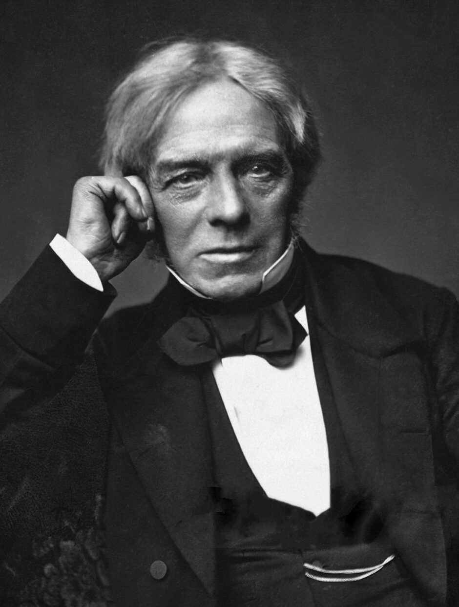 マイケル・ファラデーの1850年代の肖像写真