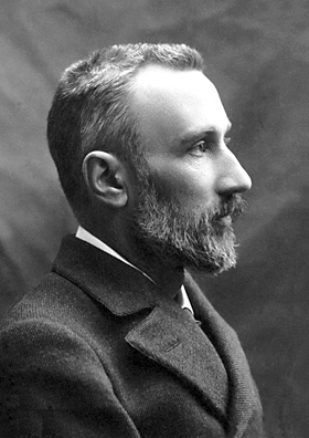 物理学者ピエール・キュリー本人の肖像